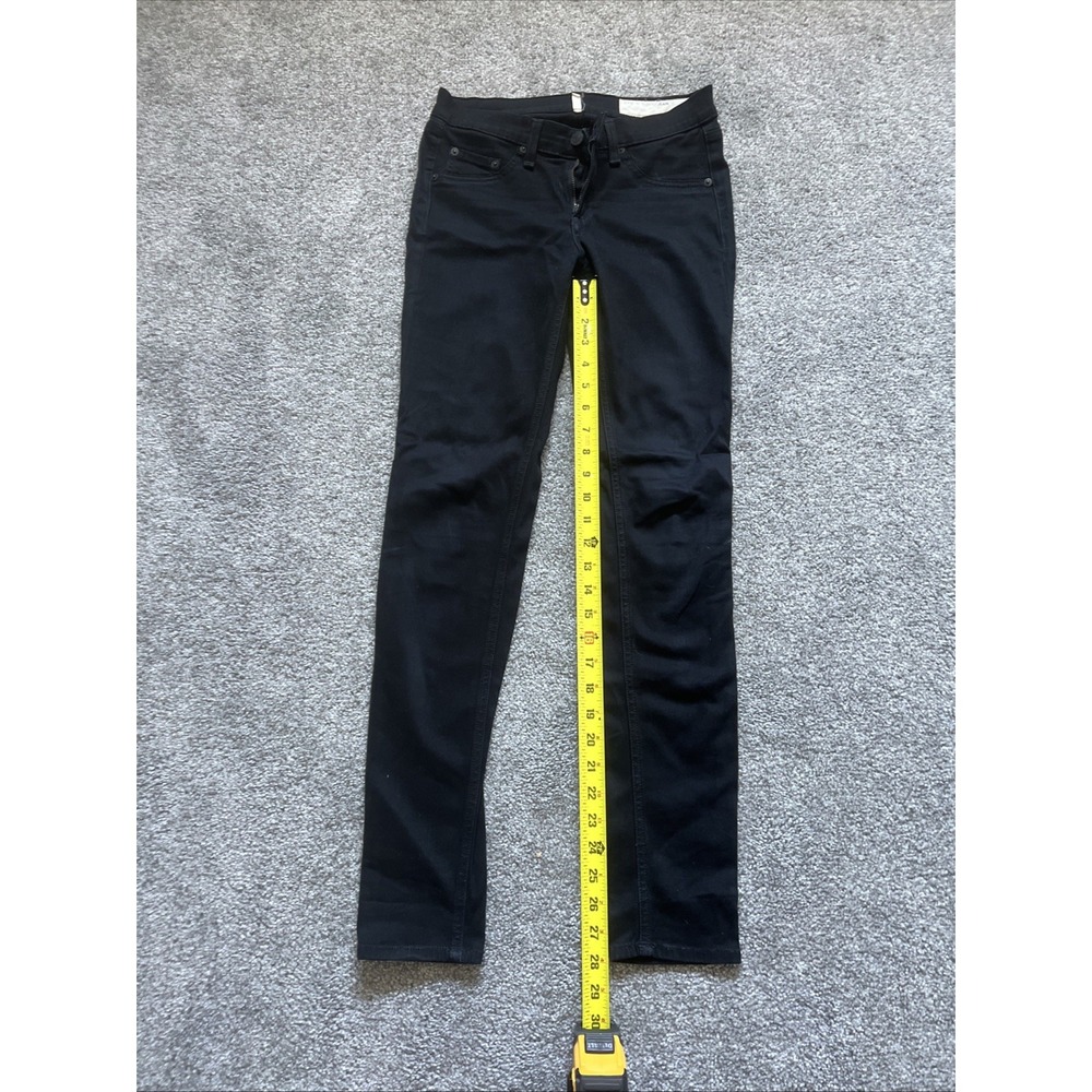 Rag And Bone Women's Legging Jeans Size 25 Black - Picture 4 of 7